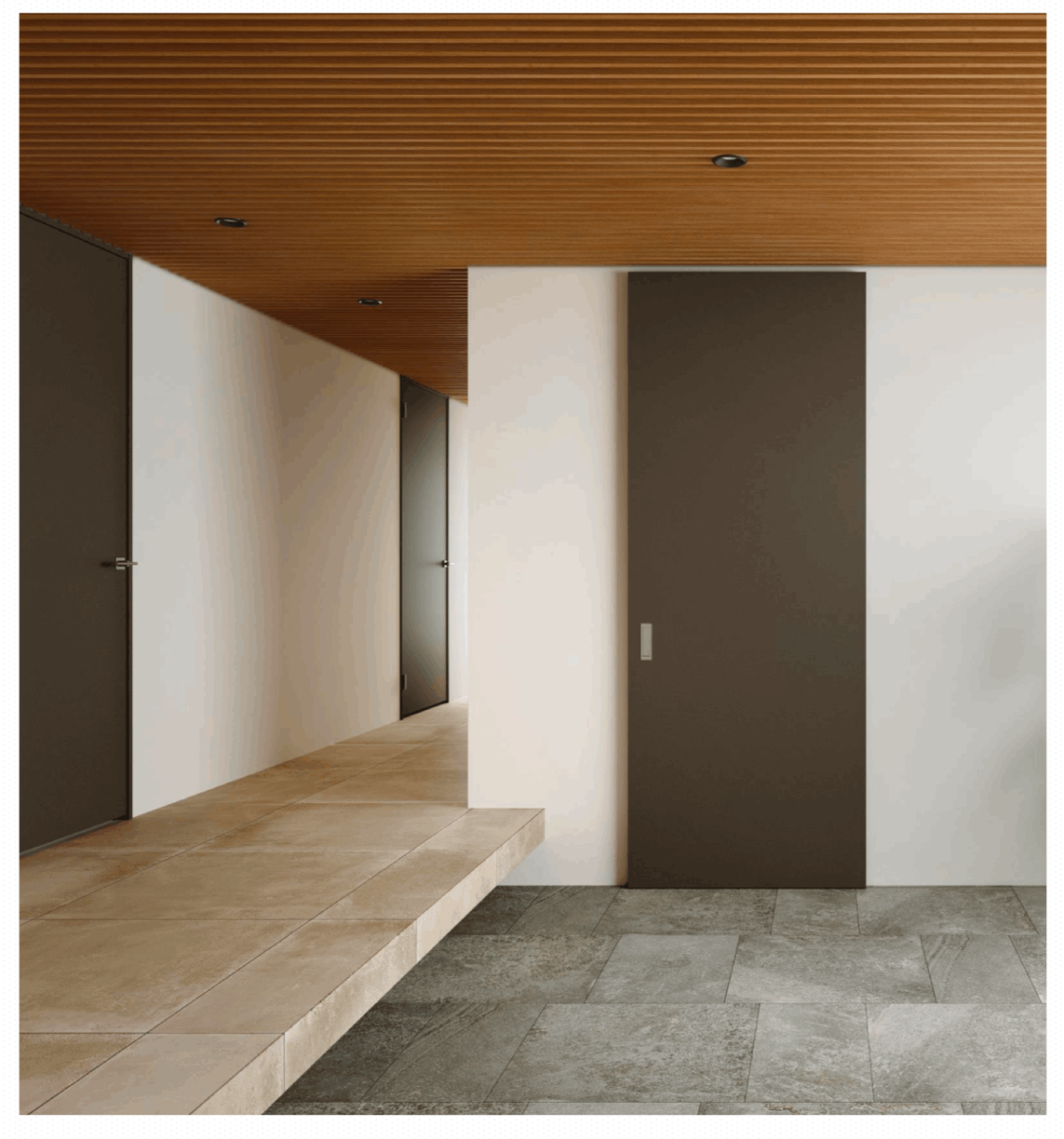 Pintu Geser Noppo, Solusi Elegan untuk Hunian Bergaya Asia Modern
